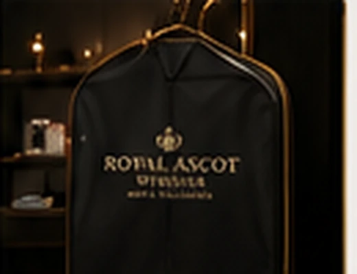 Finished Royal Ascot wedding suit prepared for delivery